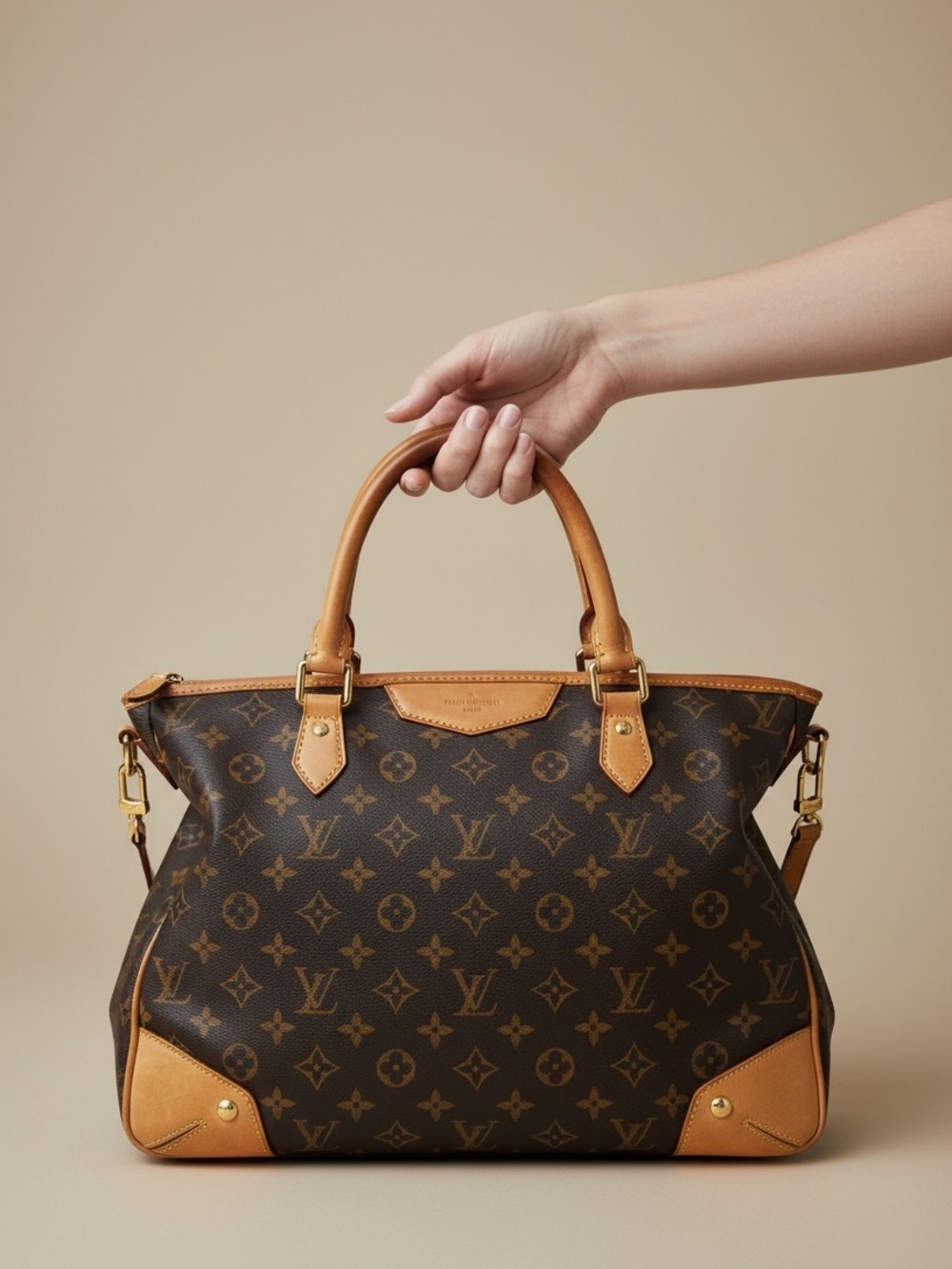 Louis Vuitton Estrela MM Monogram Shoulder Crossbody Bag